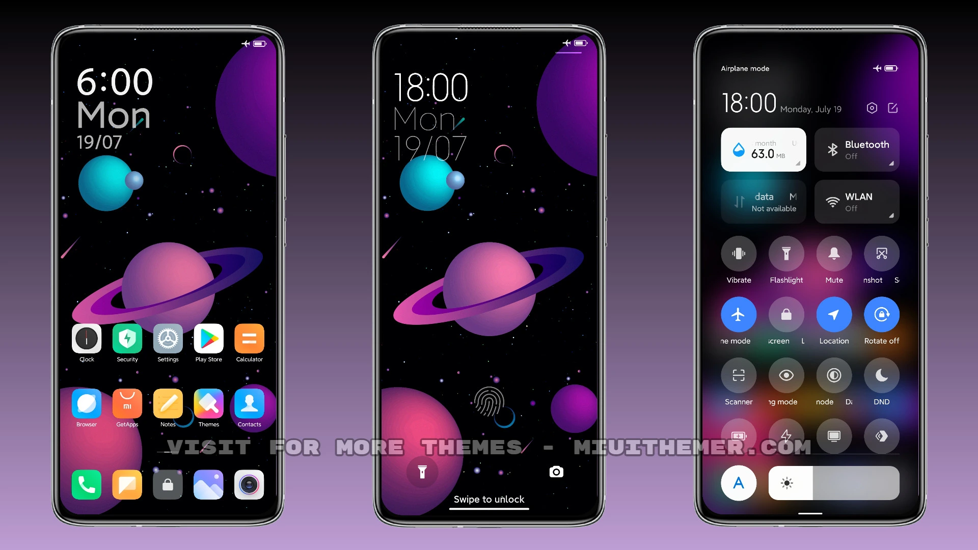 Outer Space MIUI theme for Xiaomi and Redmi devices - MIUI Themer