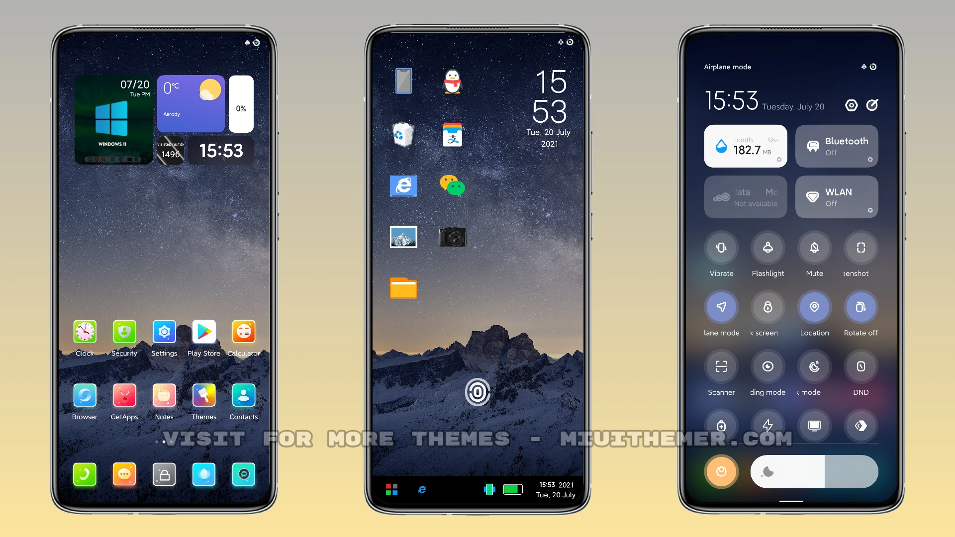 P-Windows MIUI theme for Xiaomi and Redmi devices - MIUI Themer