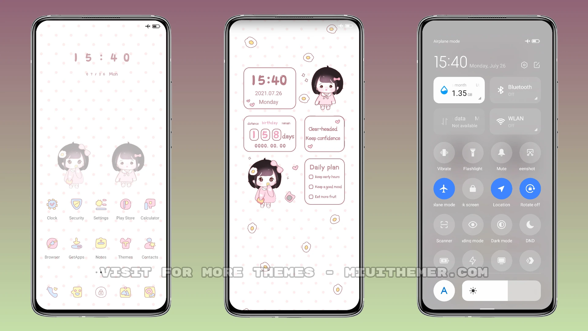 Soft Girl MIUI theme for Xiaomi and Redmi devices - MIUI Themer