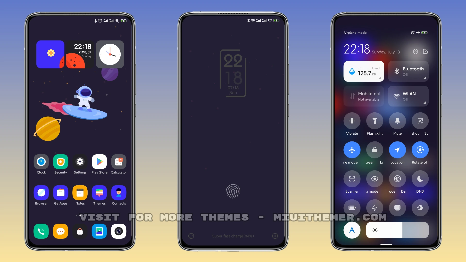 Space X MIUI theme for Xiaomi and Redmi devices - MIUI Themer