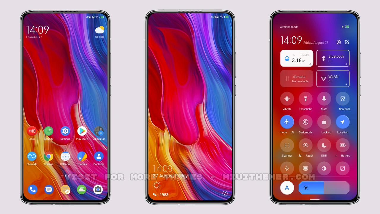 Color Pixel MIUI theme for Xiaomi and Redmi devices - MIUI Themer