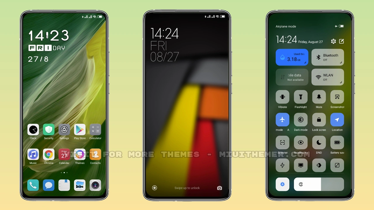 SQUARE MIUI 12.5 theme with EMUI icons for Xiaomi and Redmi devices ...