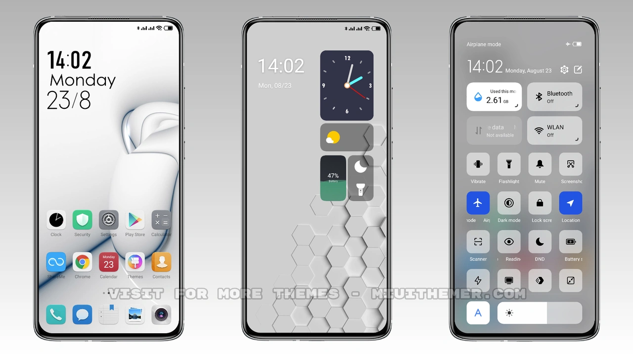 WHITE EMUI MIX MIUI theme for Xiaomi and Redmi devices - MIUI Themer