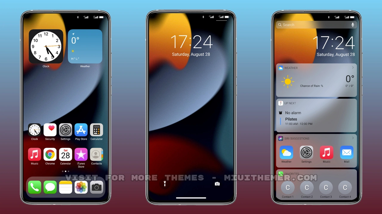 iOX15 Mix MIUI theme for Xiaomi and Redmi devices - MIUI Themer