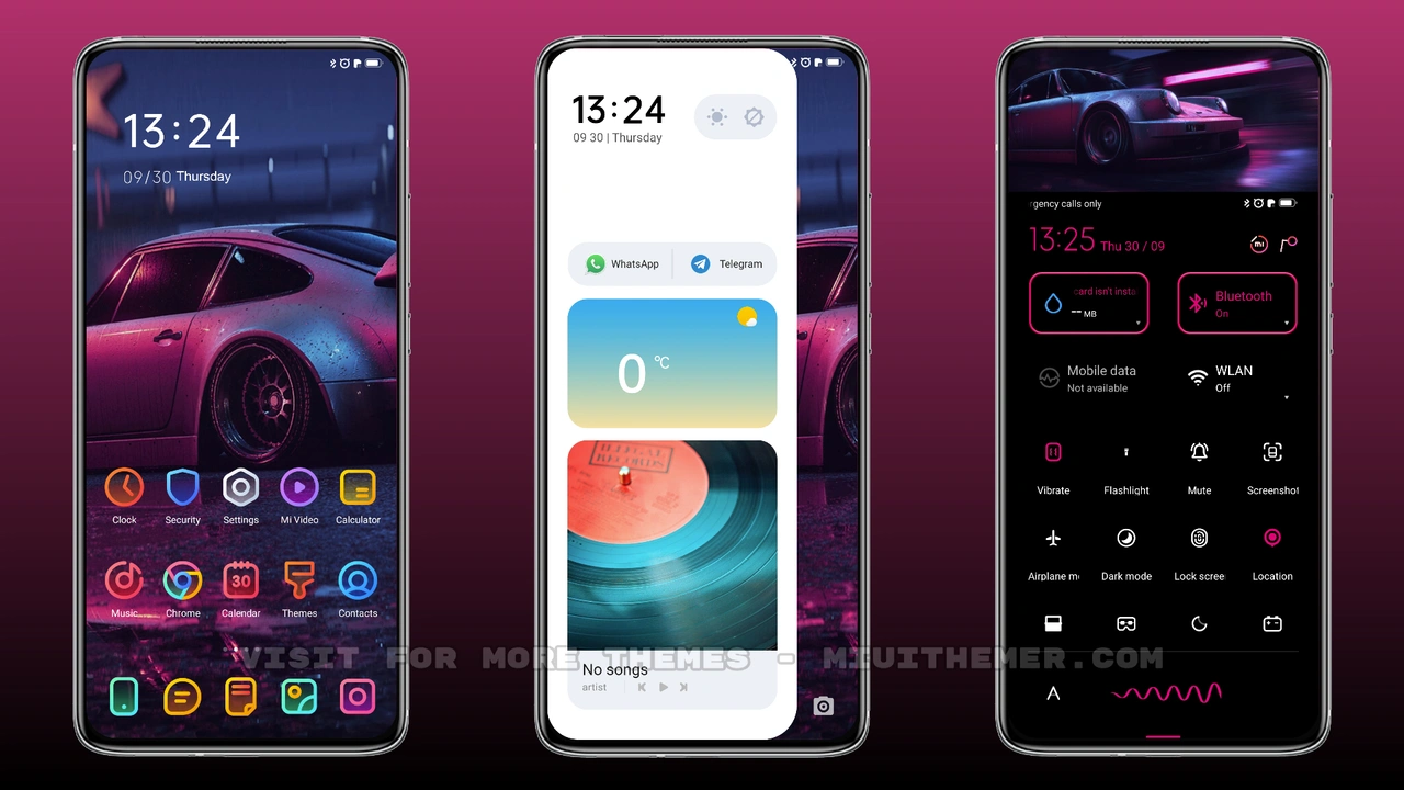 Porsche 911 Lite MIUI theme for Xiaomi and Redmi devices - MIUI Themer