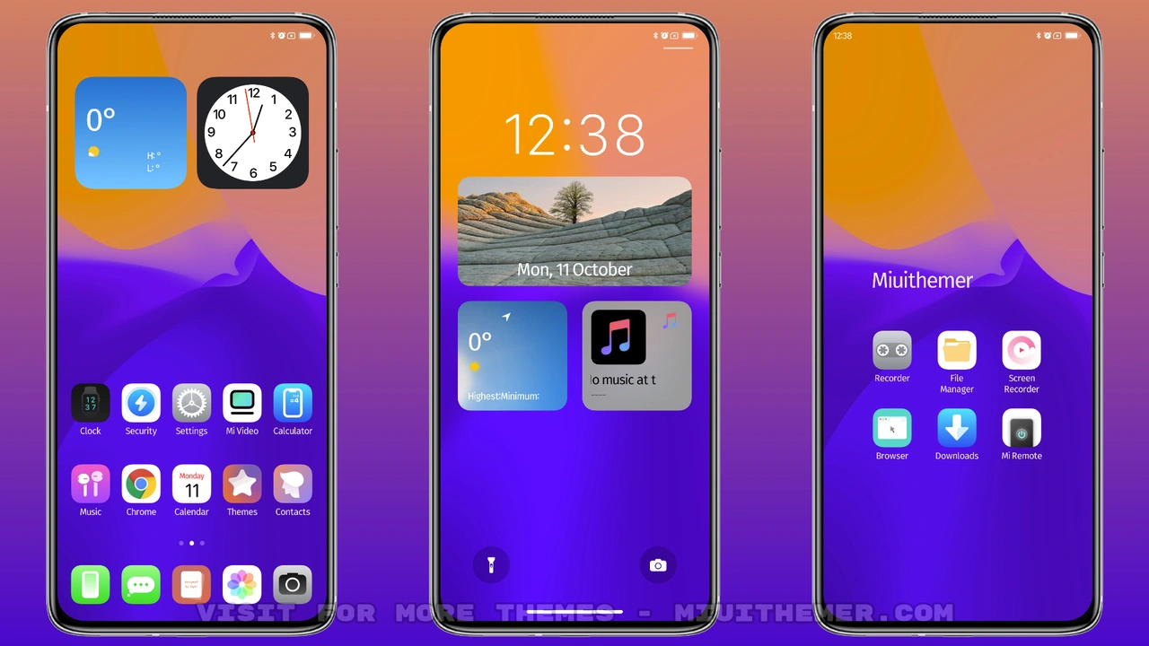 Ui Miui Theme For Xiaomi And Redmi Devices Miui Themer