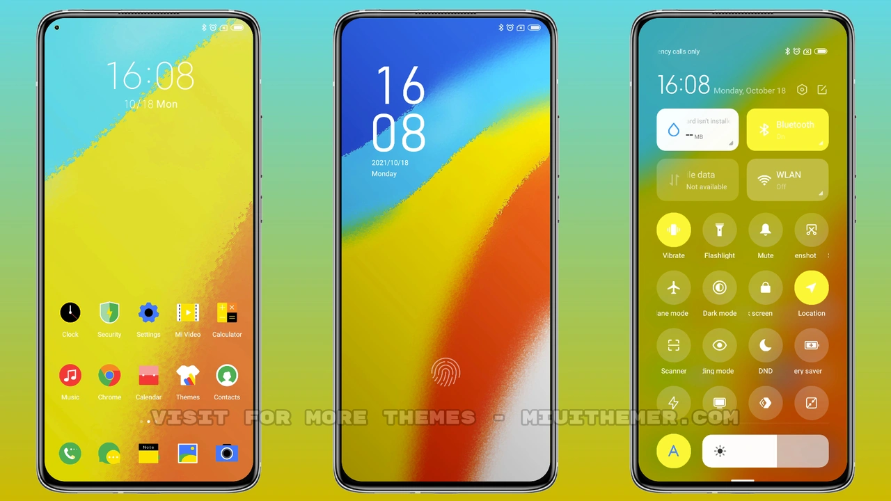 Color light MIUI theme for Xiaomi and Redmi devices - MIUI Themer