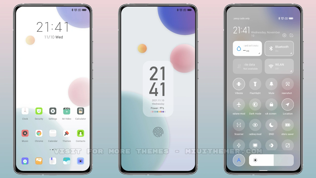 Gradient ball MIUI theme for Xiaomi and Redmi devices - MIUI Themer