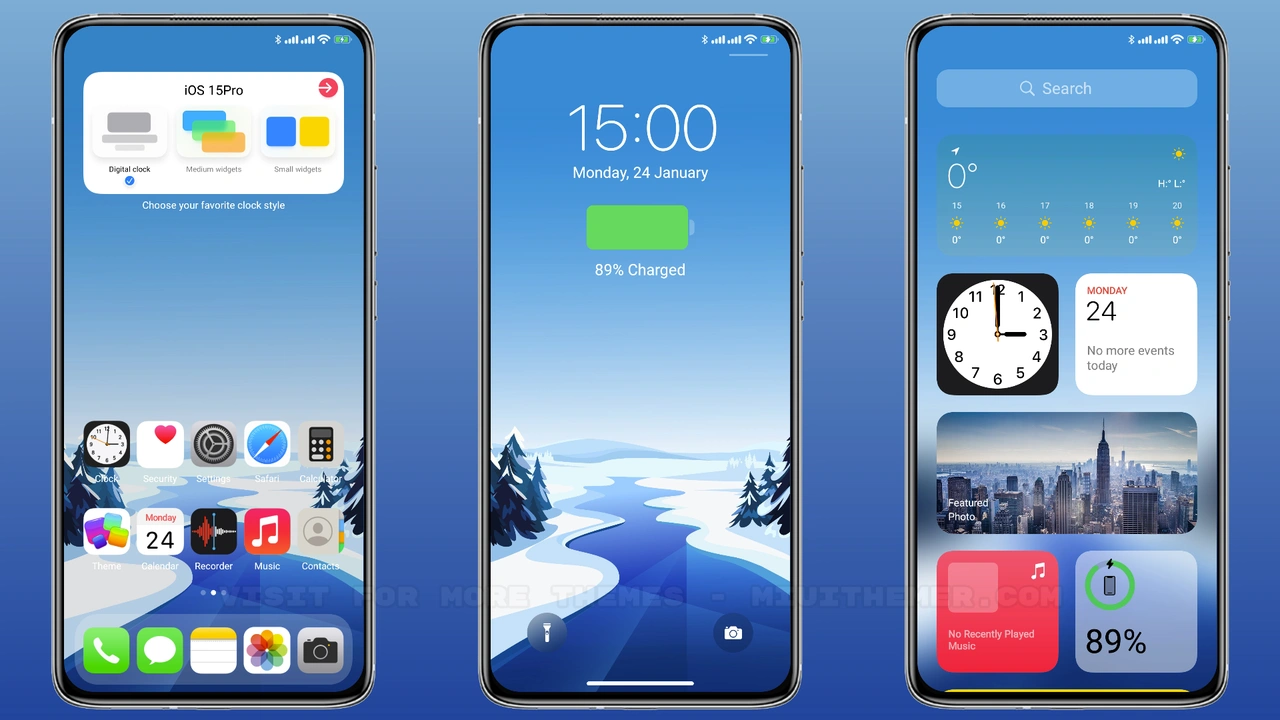IOS 15.0.2 Pro MIUI Theme For Xiaomi And Redmi Devices - MIUI Themer