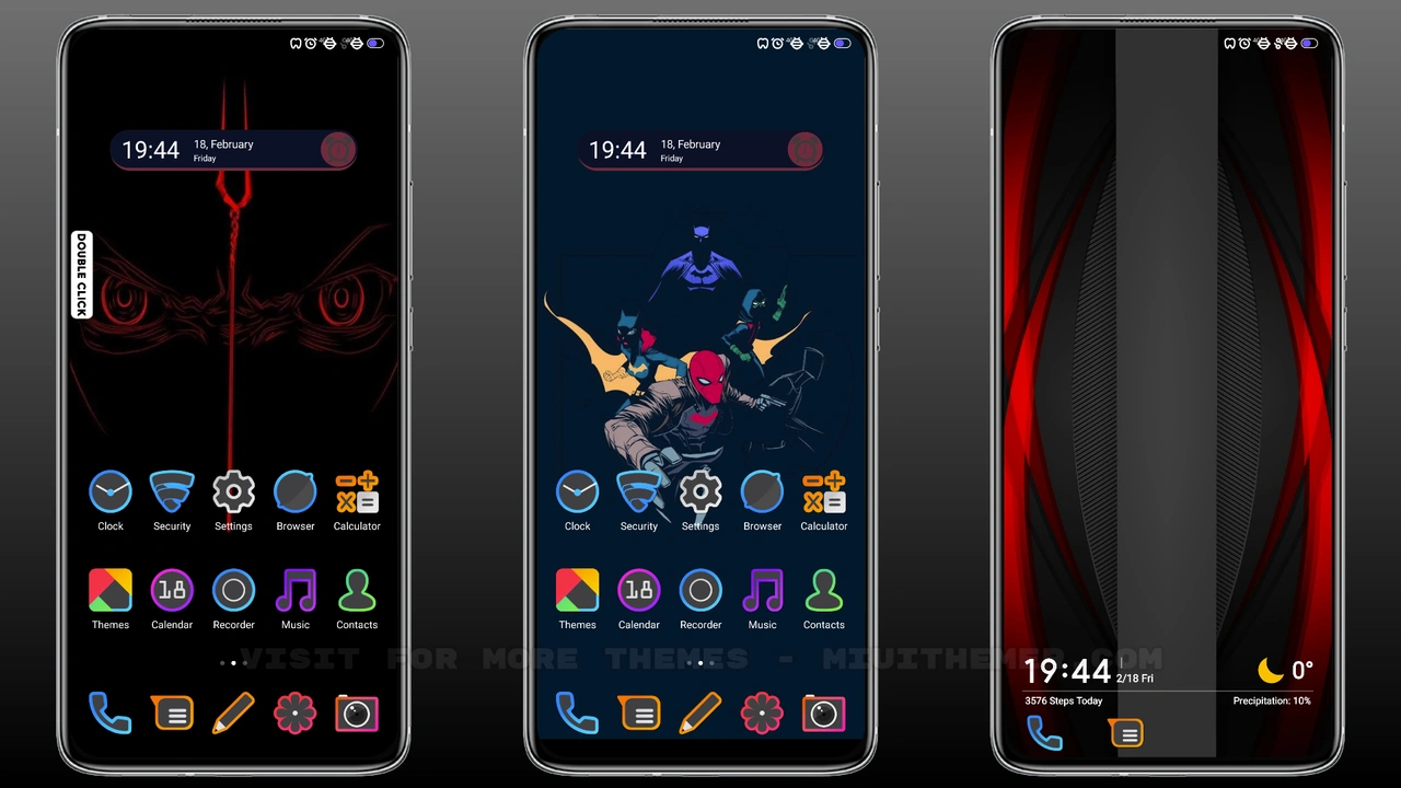 Super Heroe IZ MIUI theme for Xiaomi and Redmi devices - MIUI Themer