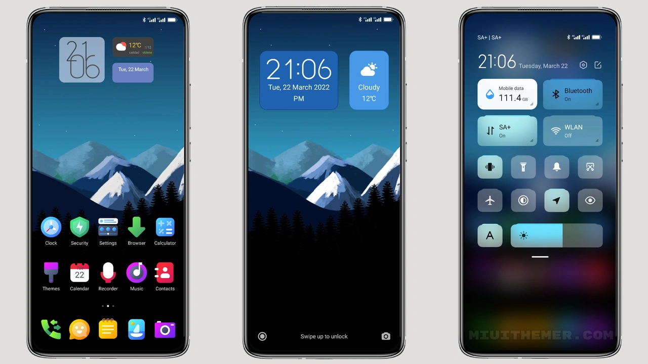 MontanaN IZ V13 MIUI theme for Xiaomi and Redmi devices - MIUI Themer