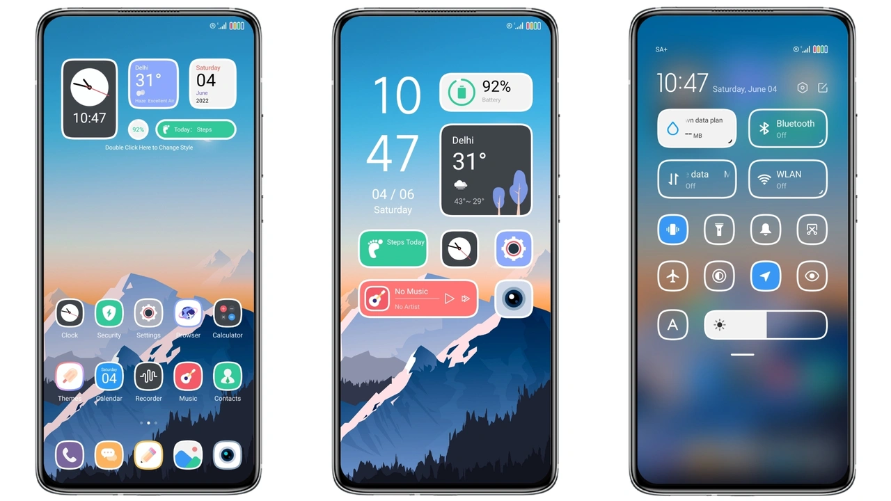 Mountain View MIUI theme for Xiaomi and Redmi devices - MIUI Themer