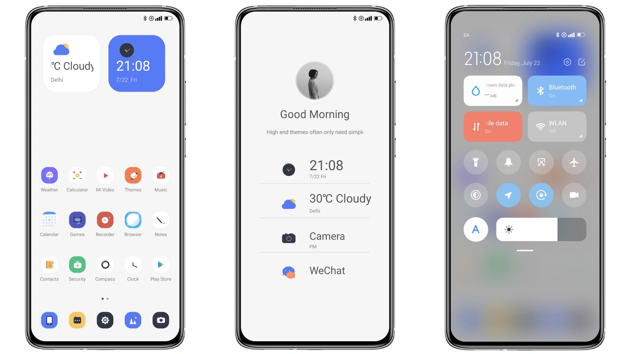 Light luxury MIUI theme for Xiaomi and Redmi devices - MIUI Themer