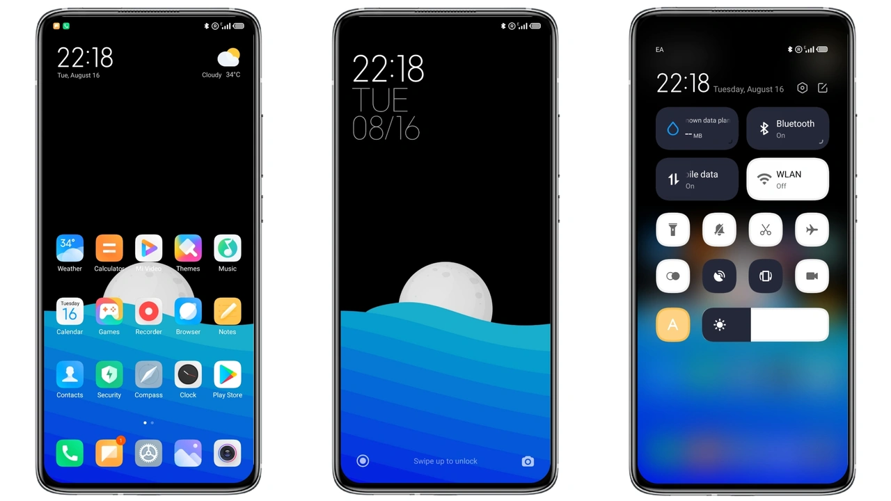 NeraLun MIUI theme for Xiaomi and Redmi devices - MIUI Themer