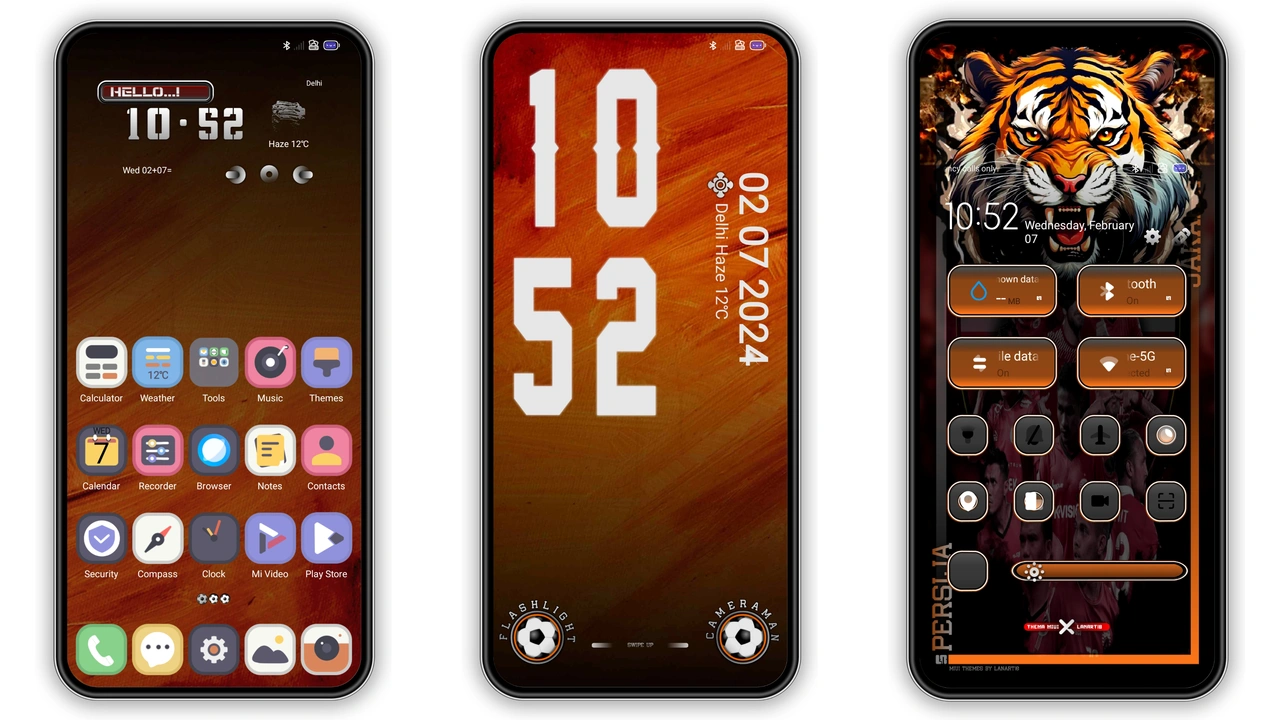 DVRK PERSIJAFC HyperOS And MIUI Theme For Xiaomi And Redmi Phones ...