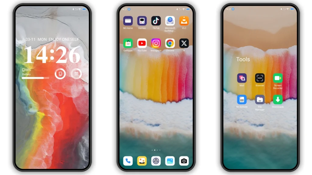 Colorful Sea MIUI Theme