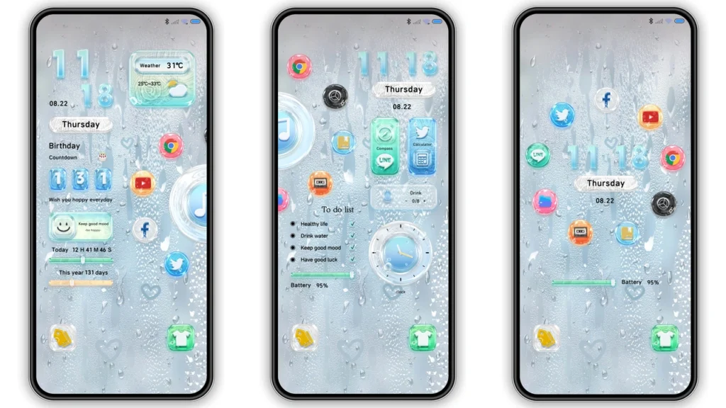 Summer ice HyperOS Theme