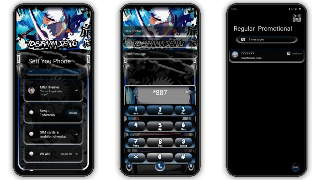 DVRK HS TOBIRAMA HyperOS Theme