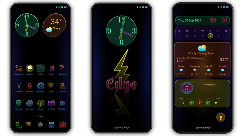 Edge OZ HyperOS Theme