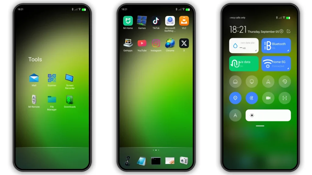 Green_v0 HyperOS Theme