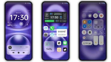 Purple light HyperOS Theme