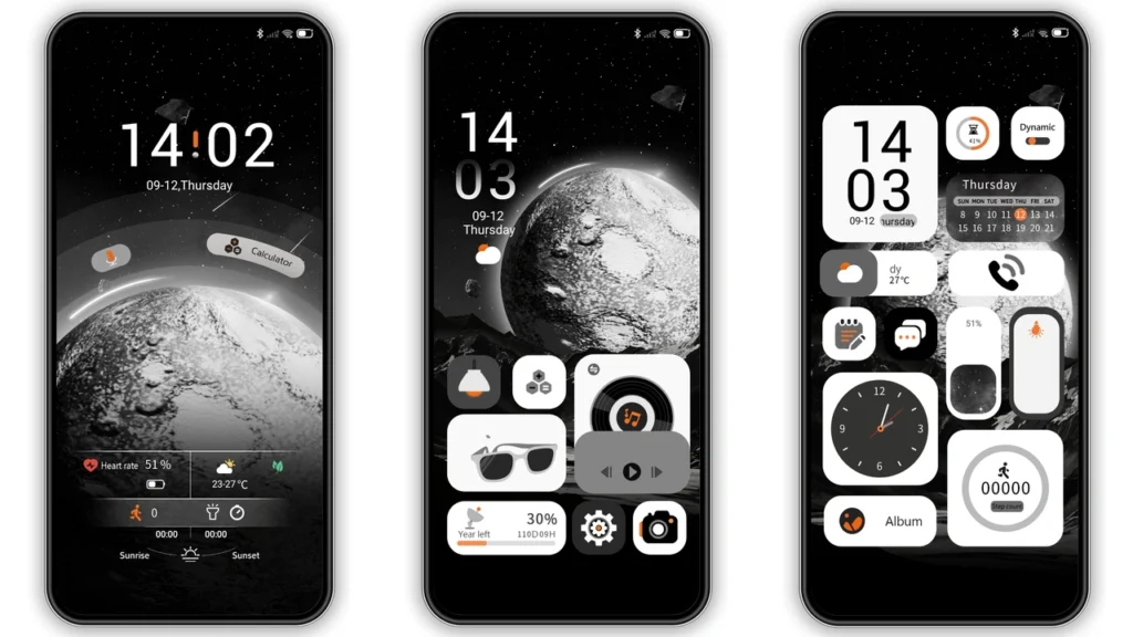 Space exploration HyperOS Theme