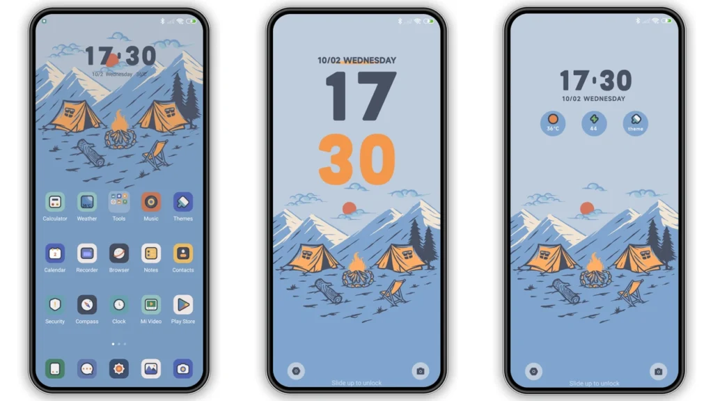 Campsites HyperOS Theme