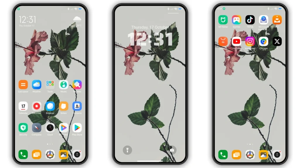 Sweet Leaf HyperOS Theme