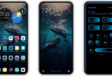 Blue Whale HyperOS Theme