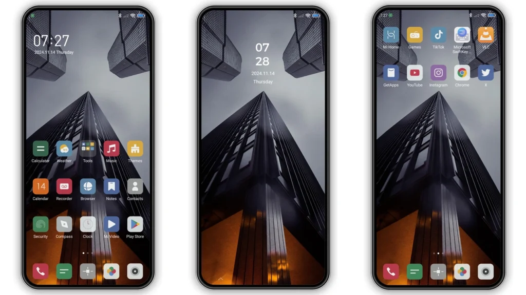 Dark City MIUI Theme