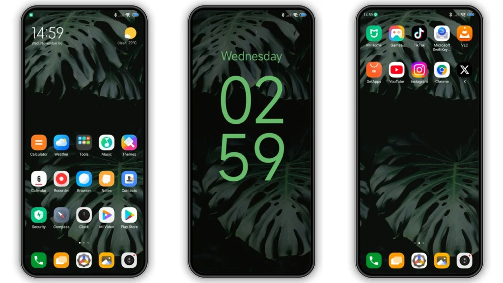 Green Leaf HyperOS Theme