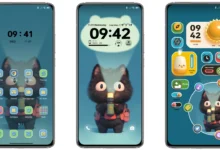 Kitten flashlight HyperOS Theme