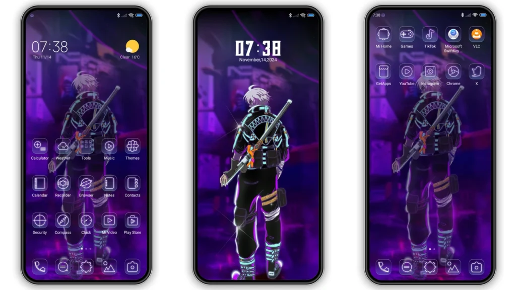 Punk Warrior HyperOS Theme