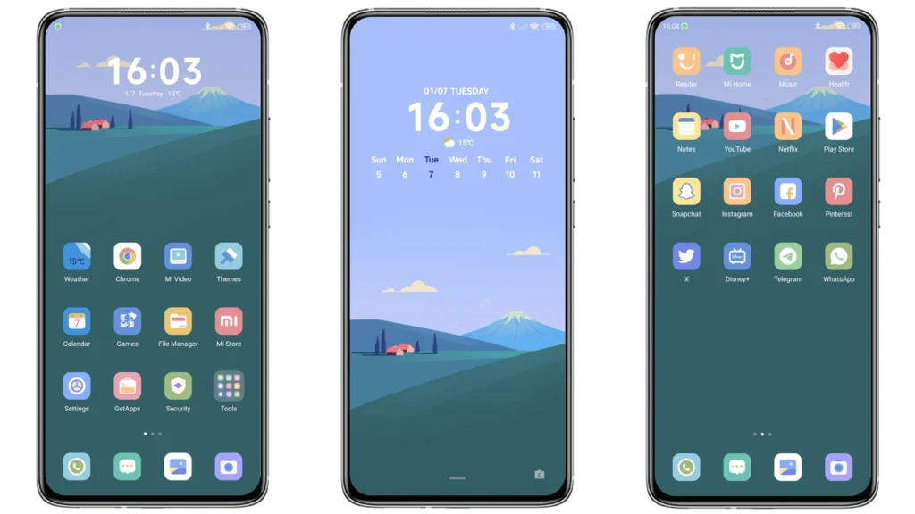 Clear Sky HyperOS Theme