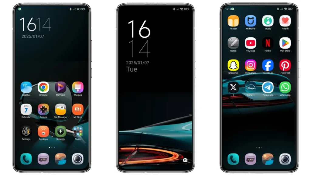 Xiaomi SU7 HyperOS Theme