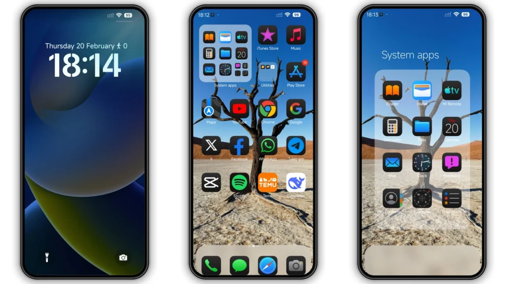 iOS 18 HyperOS Theme